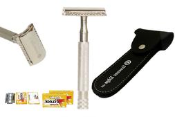 10 BLADES+ VINTAGE CLASSIC MEN's TRADITIONAL DOUBLE EDGE SHA