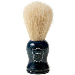 100% Premium Boar Bristle Shaving Brush - Blue Wood Handle