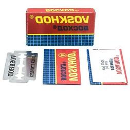 100 Voskhod PTFE Coated Double Edge Safety Razor Blades-SMOO
