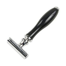 111b Classic Ebony Safety Razor & 5 Double Edge Blades
