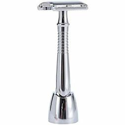 Long Handle Wet Shaving For Men Women With 5