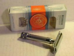 Merkur 34C Heavy Duty Classic, Short Handle, 2-Piece Double 