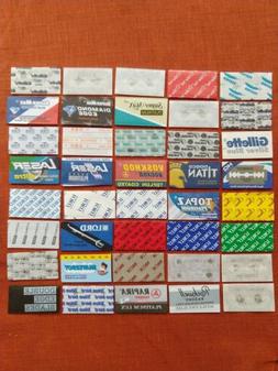 Blades Lot De Bulk Variety Pack Gillette Feather
