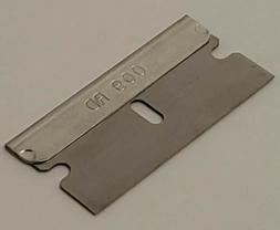 66-0403 Single Edge 0.009 Steel Back Razor Blades 100 Pack