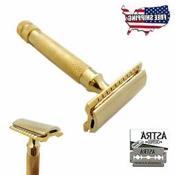 + 5 Astra Shaving Blade Gold