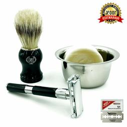 Shaving Set Kit For Men 4 Pc