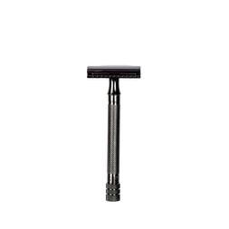 Merkur Black 23c Double Edge Safety Razor, Extra Long Handle