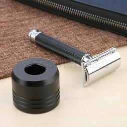 & 20pcs Double Edge Blades & Stand Men Classic Shaver Set