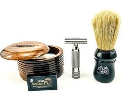 +de Blades +brush+wooden Bowl