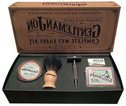 , Badger Hair Brush, Alum Block, Shave Soap, Stainless Steel
