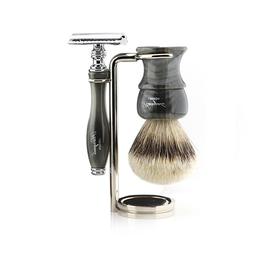 Shaving Kit Home Salon Wet Shave Set With Silvertip Brush, S