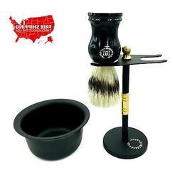 & Shaving Brush, Cup Black