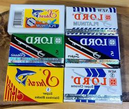 Blade Sample Pack  30 Blades 6 Packs  Nib