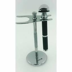 - Double Edge Safety Razor Stand - Barber Shaving Kit.