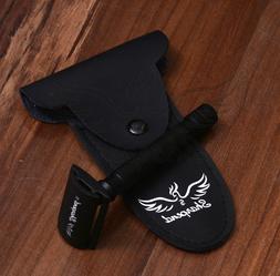 Double Edge Razors 10 Free Blades & Pouch Travel Kit