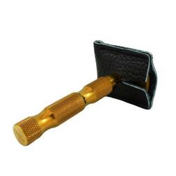 Ock Genuine Leather Double Edge Safety Razor Head Cover-- Tr