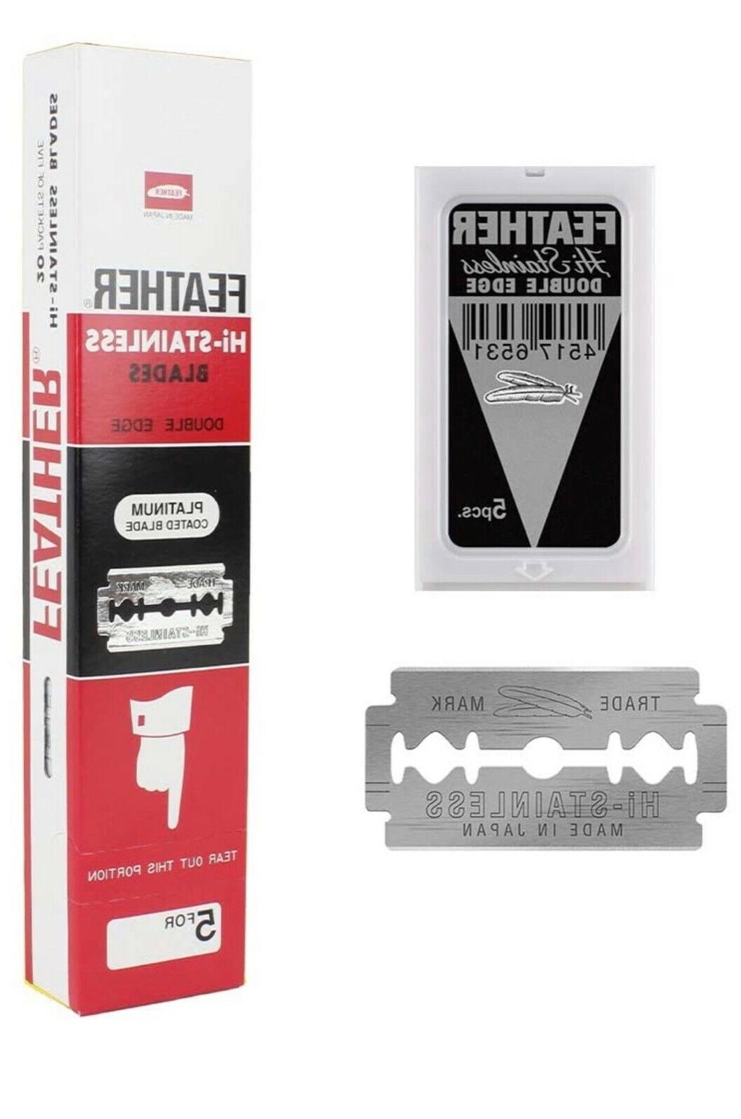 200 razor blades new hi stainless double