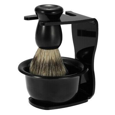 Badger Brush Soap Bowl Steel Stand N9d9