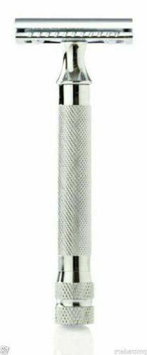 Parker 91R Three Piece Nickel Plated Safety Razor