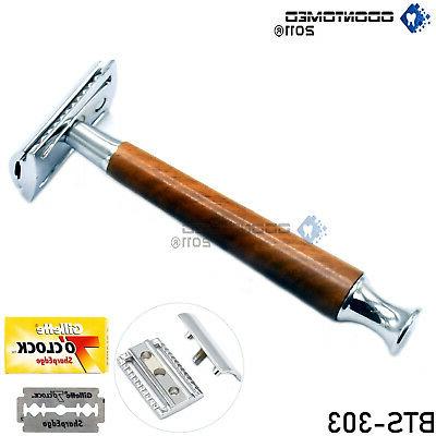 With Dark Wood Handle + Blades Bts-303