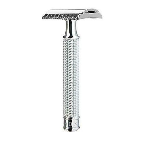 Open Comb Double Edge Chrome Plated Handle
