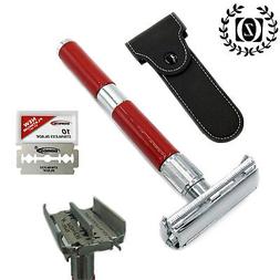 For Men's Shaving With Blades + Pouch