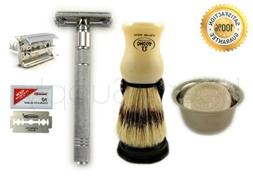Set Brush Soap Bowl 10 Dorco Blade W2