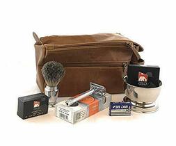 Merkur Deluxe Travel Dopp Kit - 23001 Double Edge Safety Raz