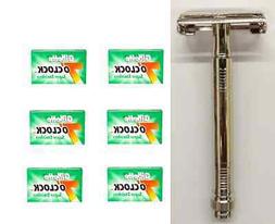 + 30 Gillette Green 7'oclock Blades!