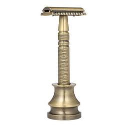 Shaving Kit Double Edge Safety Razor With Stand Manual Beard