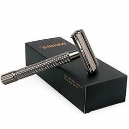 Weishi Nostalgic Long Handle Butterfly Open Double Edge Safe
