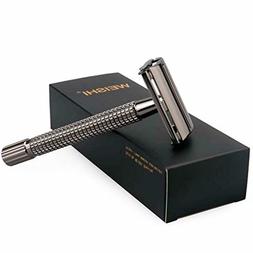 Weishi Nostalgic Long Handle Butterfly Open Double Edge Safe