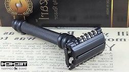 Pearl SBF-11FB Twist To Open/Open Comb Double Edge Razor S&D