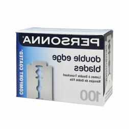 Personna Double Edge Stainless Steel Blades 100 Pcs Safety B