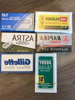 Blade Sample Pack  35 Blades Total-us Seller