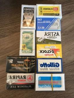 Blade Sample Pack  60 Blades Total-us Seller