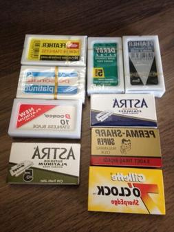 Blade Sampler Pack  9 Blades Total Us Seller