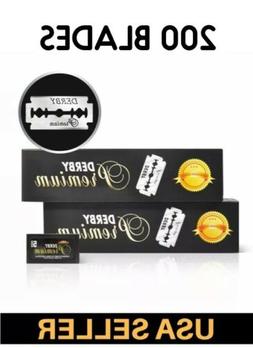 Blades Shaving Barber 100 Count X 2 Pack