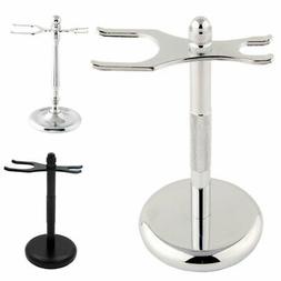 Brush Shaving Stand Removable Holder Stainless Steel Safety 