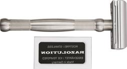 New 4 Edge Safety Razor Stainless 87500