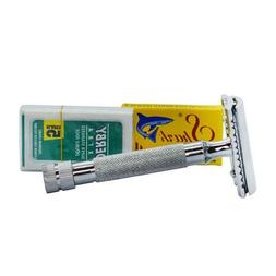 S Rr3 Safety Razor With 10 Blades And Sheath