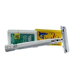 S Rr5 Safety Razor With 10 Blades And Sheath