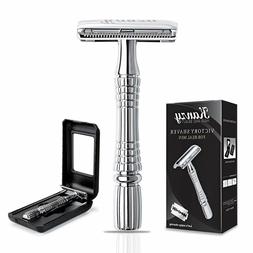 Double Edge Shaver Trimmer For Men Classic Shaving + Free Bl