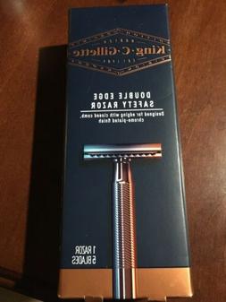 Stainless Steel & King C Gillette Razor New In In Retail Box