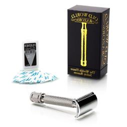 S - Spiral Grip Classic De Open Comb Chrome Safety Razor