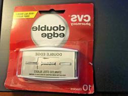 10 Count Double Edge Shaving Blades-new In Box
