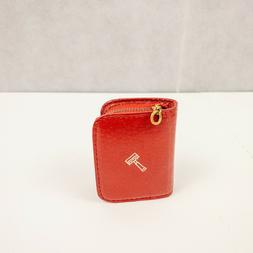 Kit-red Pigskin Leather Case Made In Japan