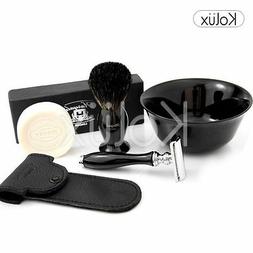Gift Set With Soap Ceramic Shaving Bowl 5pc Kit