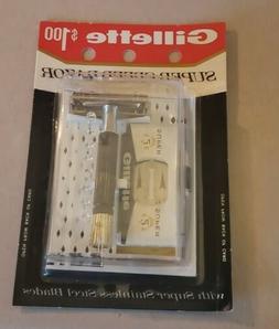 Gillette Super Speed Flare Tip Double Edge Safety Razor,  s 