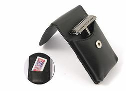 Schwarz-verchromt Leather Pouch Gift Set Solingen